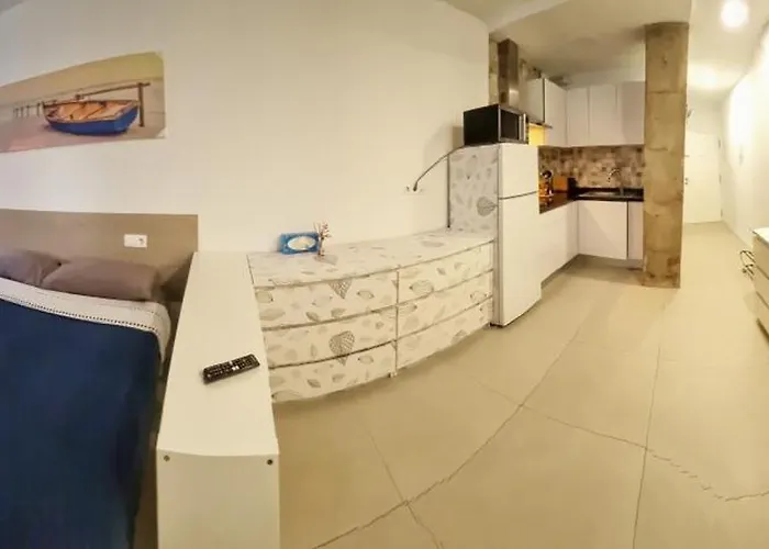 Playa De Canteras & Puerto Loft 아파트 *