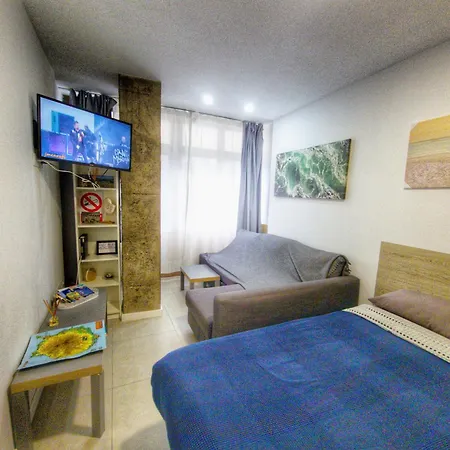 Playa De Canteras&puerto Loft *